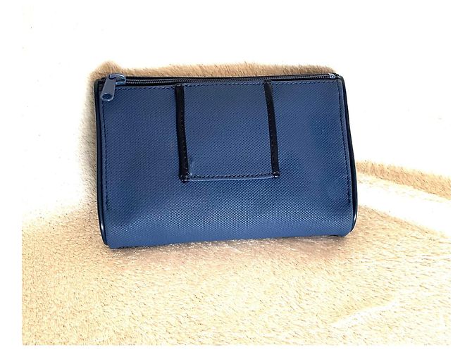 Pochette Lacoste Blu in Sintetico - vista 2