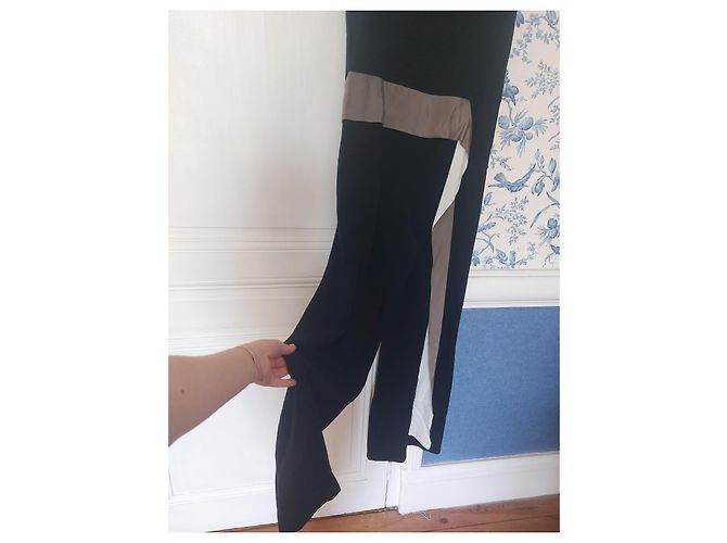 Conjunto de ceremonia Max Mara Negro Crudo Gris pardo - vista 11