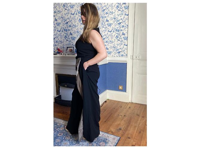 Conjunto de ceremonia Max Mara Negro Crudo Gris pardo - vista 2