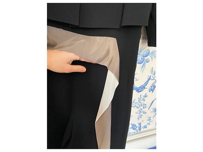 Conjunto de ceremonia Max Mara Negro Crudo Gris pardo - vista 7