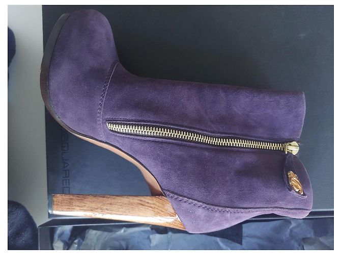 Lila Dsquared2 Stiefeletten - Ansicht 3
