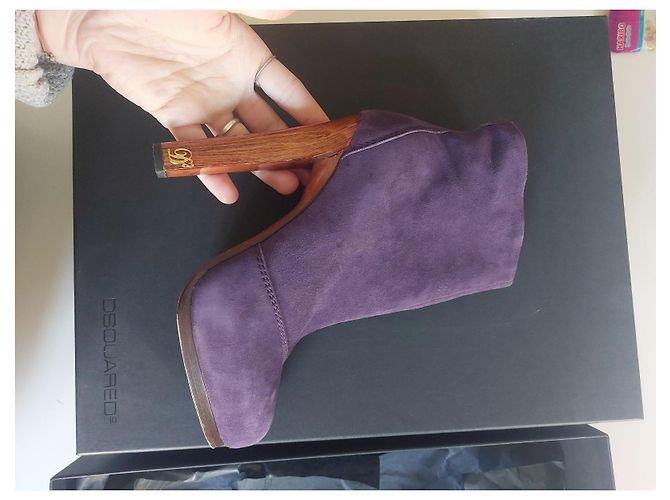 Lila Dsquared2 Stiefeletten - Ansicht 6