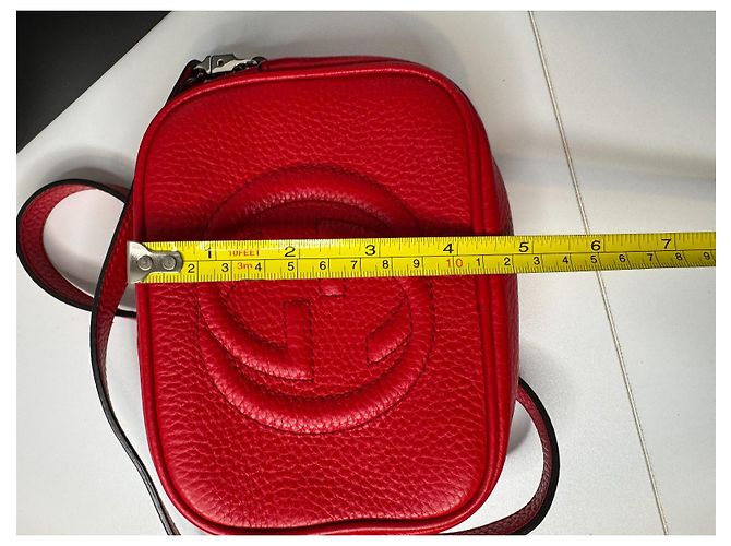 Gucci Disco Soho Mini Bag Red - Ansicht 14