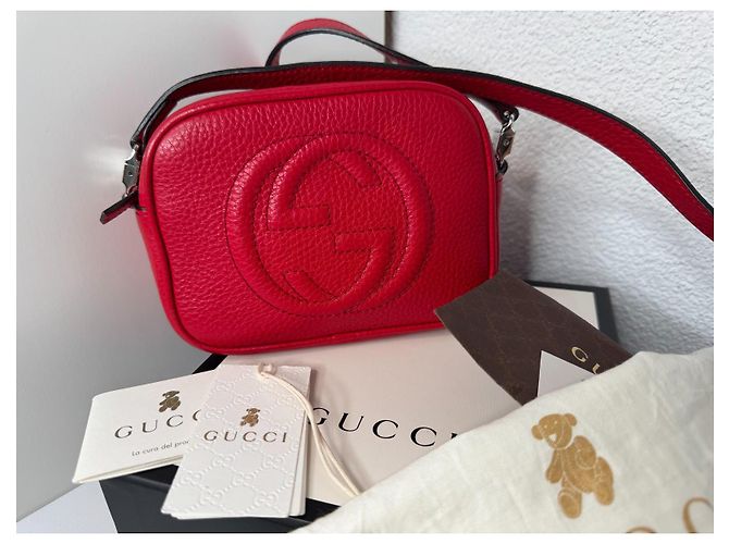 Gucci Disco Soho Mini Bag Red - Ansicht 3