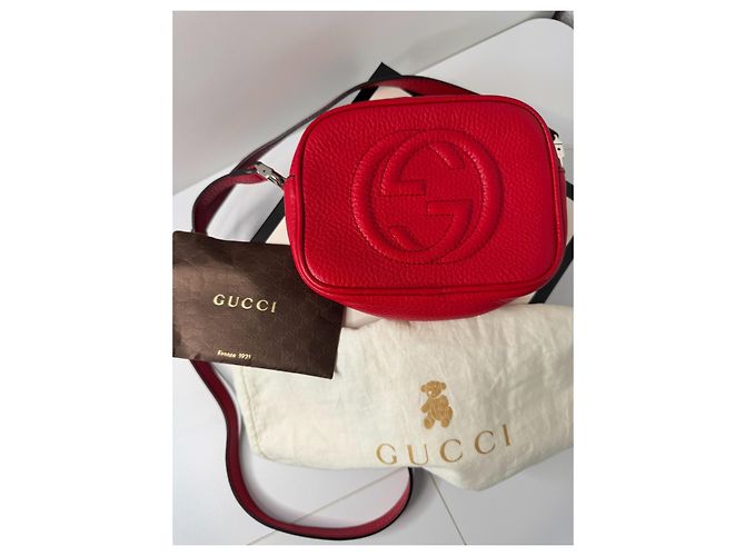 Gucci Disco Soho Mini Bag Red - Ansicht 8