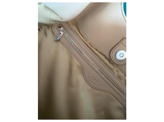 Borsa in pelle Tod's Beige - vista 6