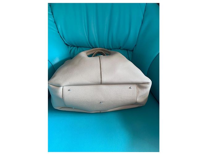 Borsa in pelle Tod's Beige - vista 7