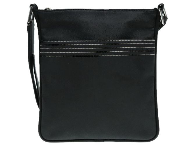 LOEWE Borsa a Spalla Anagram Pelle Nera Argento Auth bs18478 Nero - vista 13