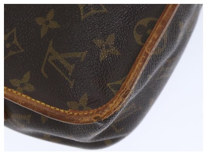 LOUIS VUITTON Monogram Gibeciere MM Borsa a Spalla M42247 LV Auth 93467 Monogramma - vista 10