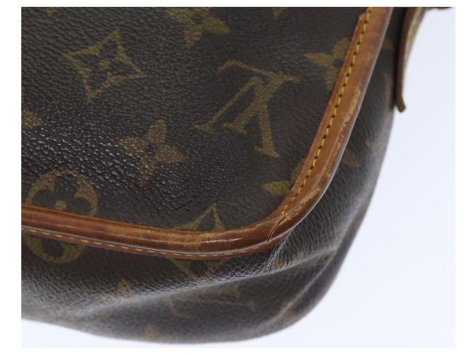 LOUIS VUITTON Monogram Gibeciere MM Borsa a Spalla M42247 LV Auth 93467 Monogramma - vista 17