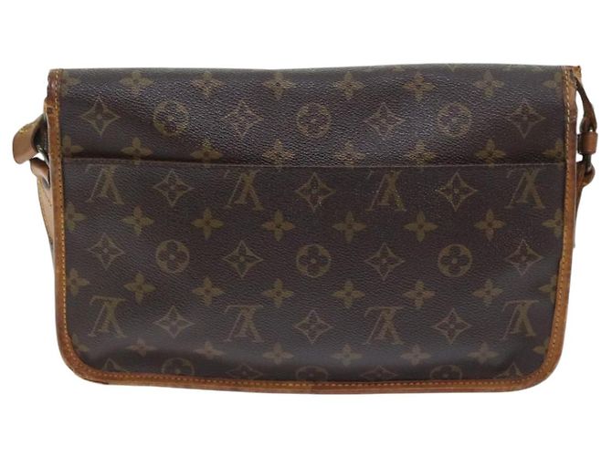 LOUIS VUITTON Monogram Gibeciere MM Borsa a Spalla M42247 LV Auth 93467 Monogramma - vista 2