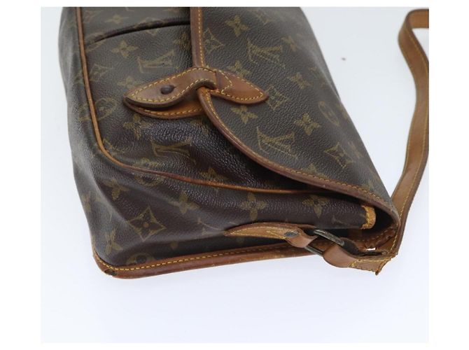 LOUIS VUITTON Monogram Gibeciere MM Borsa a Spalla M42247 LV Auth 93467 Monogramma - vista 4