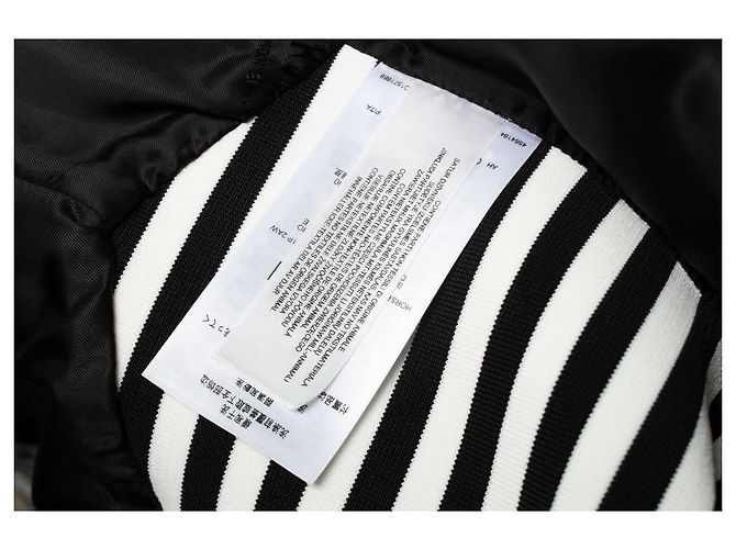 Schwarz-weißer karierten Blazer von Burberry - Ansicht 6