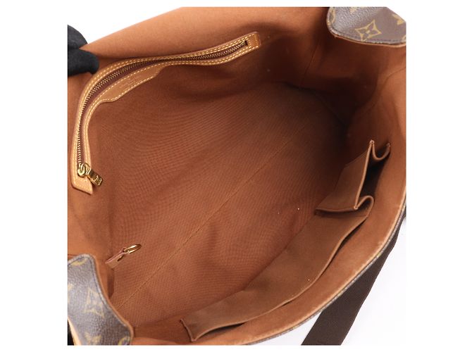 Borsa a tracolla Abbesses in tela Monogram Louis Vuitton M45257 Marrone - vista 17