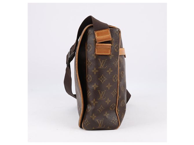 Borsa a tracolla Abbesses in tela Monogram Louis Vuitton M45257 Marrone - vista 5