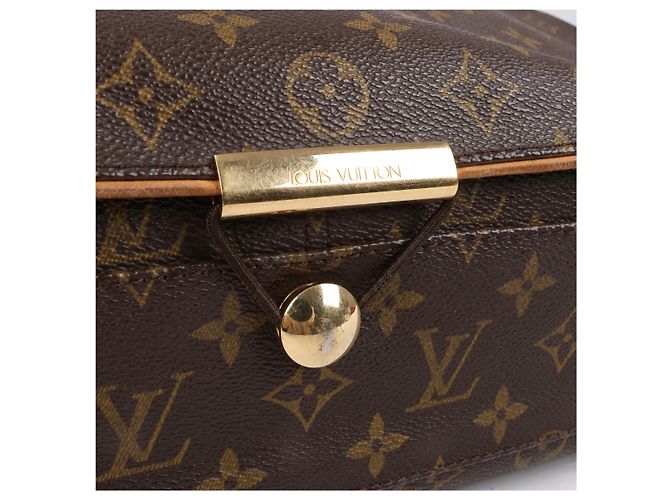 Borsa a tracolla Abbesses in tela Monogram Louis Vuitton M45257 Marrone - vista 9