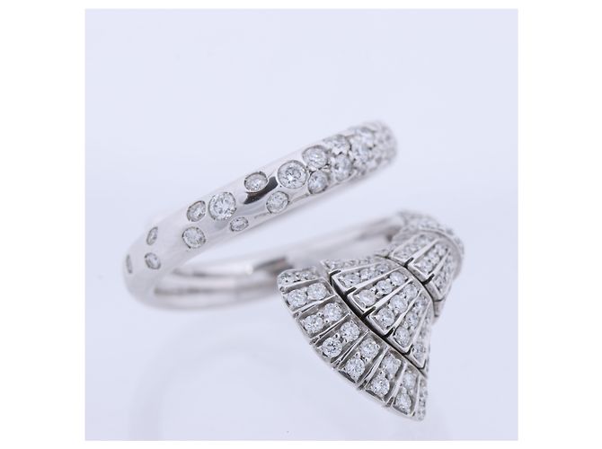 Anello in oro bianco e diamanti De Grisogono, misura 52 D'oro - vista 8