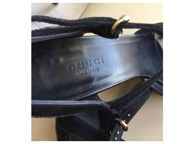 Marmont Lacklederabsätze von Gucci Schwarz - Ansicht 6