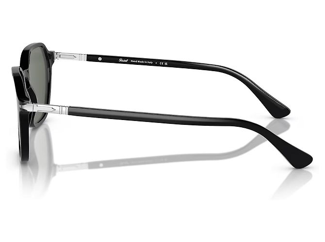 occhiali da sole persol PO3256S nero acetato - vista 4