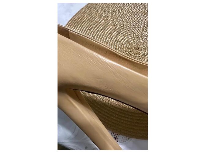 Marmont Gucci Lederpumps Beige - Ansicht 8
