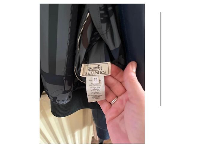 Hermès Blazer Jacken Blau - Ansicht 11