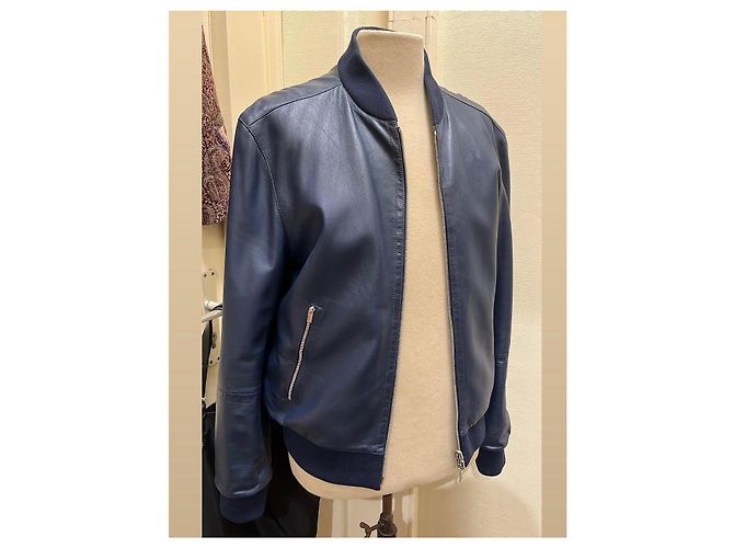 Hermès Blazer Jacken Blau - Ansicht 2