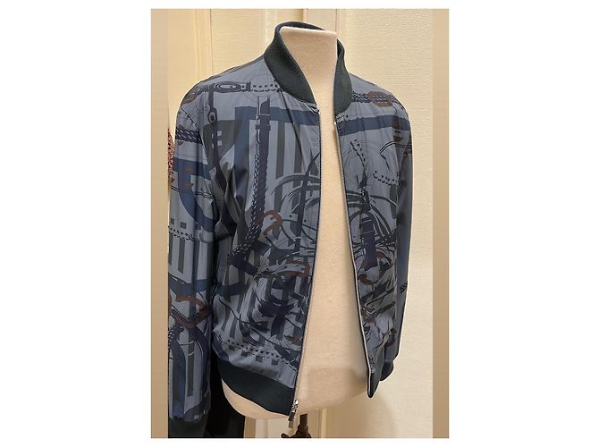 Hermès Blazer Jacken Blau - Ansicht 3
