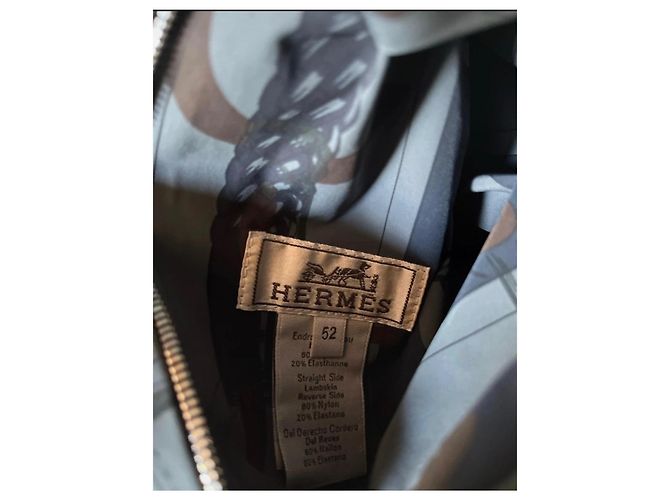 Hermès Blazer Jacken Blau - Ansicht 6