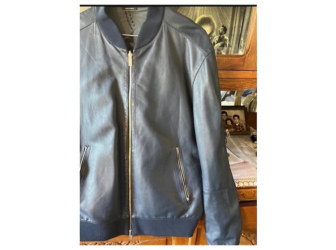 Hermès Blazer Jacken Blau - Ansicht 7