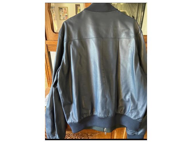Hermès Blazer Jacken Blau - Ansicht 8