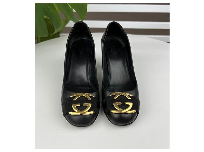Marmont Gucci Lederabsätze Schwarz - Ansicht 2