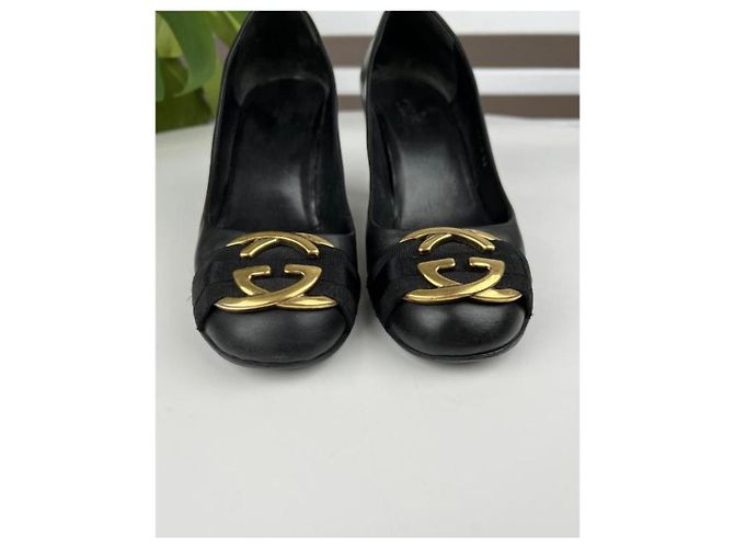 Marmont Gucci Lederabsätze Schwarz - Ansicht 4