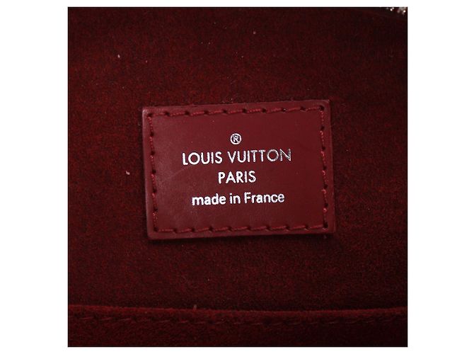 Borsa Jasmin Louis Vuitton in pelle Epi rossa Rosso Bordò - vista 6
