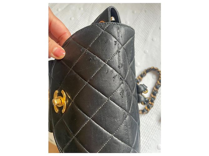 Chanel Duma Leather Backpack Black - view 4