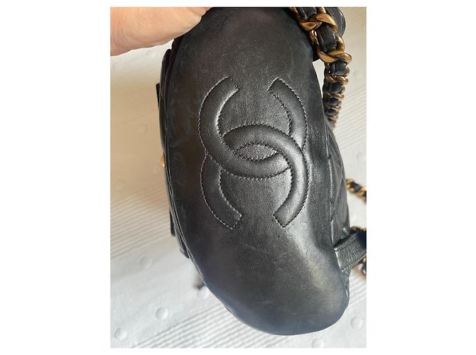 Chanel Duma Leather Backpack Black - view 6