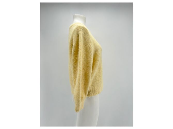American Vintage Strickwaren T.International S Wolle Gelb - Ansicht 3