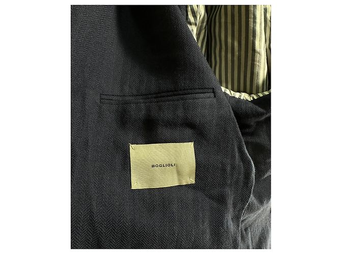 Boglioli Blazer Jacken Blau - Ansicht 6