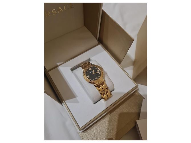 Reloj Versace de acero dorado - vista 2