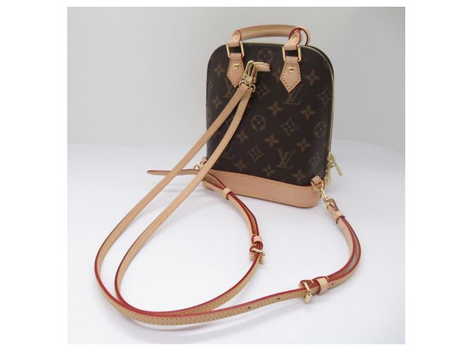 Zaino Alma Louis Vuitton Marrone - vista 9