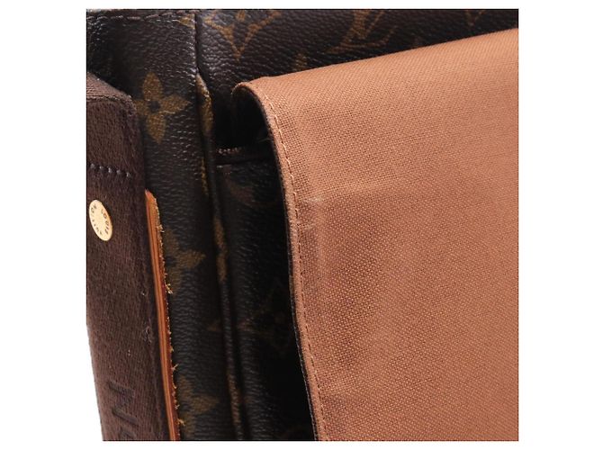 Borsa a Spalla Bobur MM Louis Vuitton Marrone - vista 7