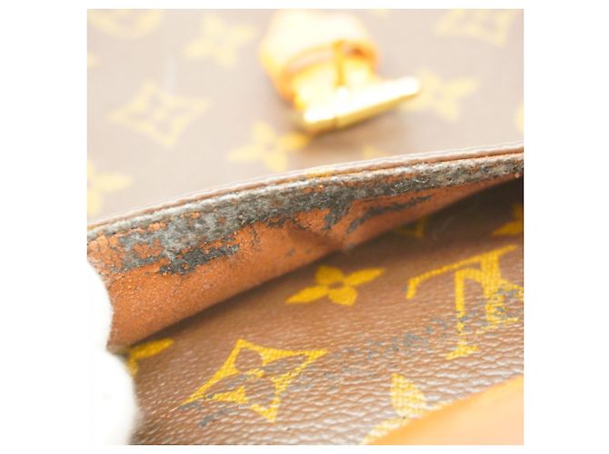 Borsa a Spalla Jeune Fille Monogram Louis Vuitton Marrone - vista 11
