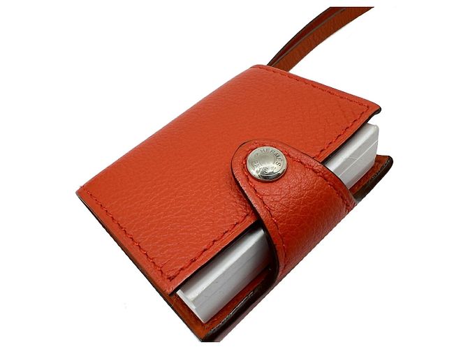 Charm Arancione Capucines Nano Ulysse di Hermès - vista 3