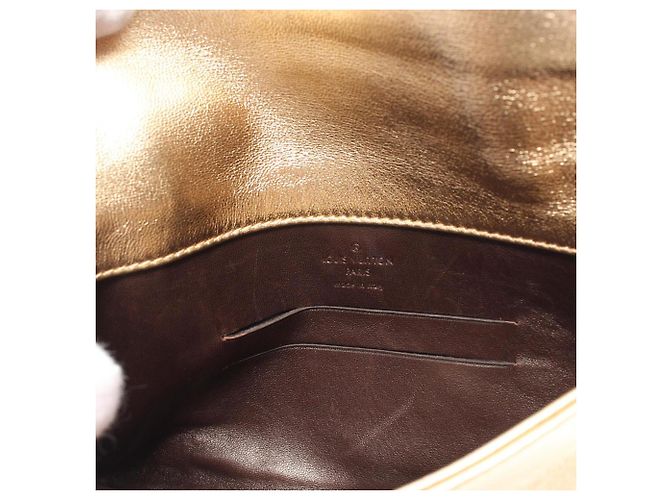 Borsa Louis Vuitton Clutch Sofia Coppola Second D'oro - vista 6