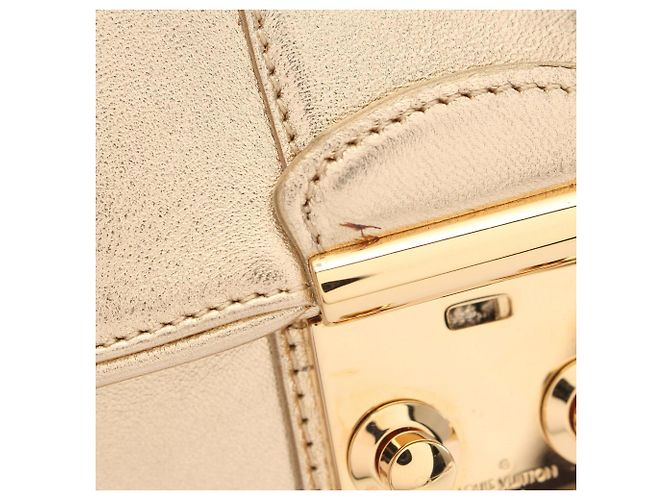 Borsa Louis Vuitton Clutch Sofia Coppola Second D'oro - vista 8