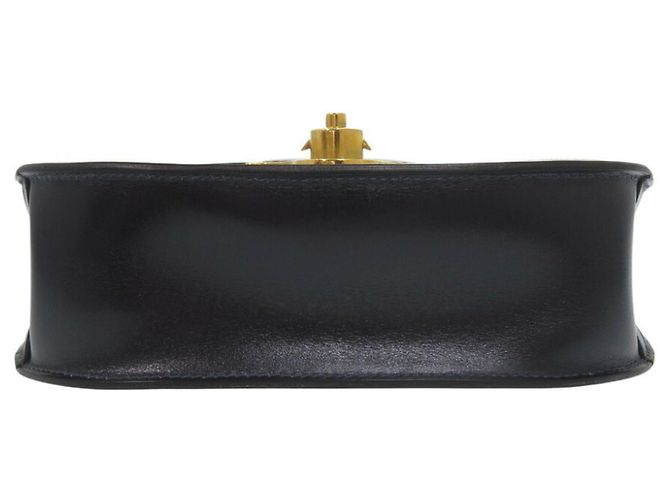 Hermès Borsa a spalla in vitello nero Hermes - vista 6