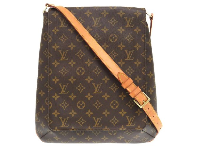 Borsa a Spalla Musette Monogram Louis Vuitton Marrone - vue 2