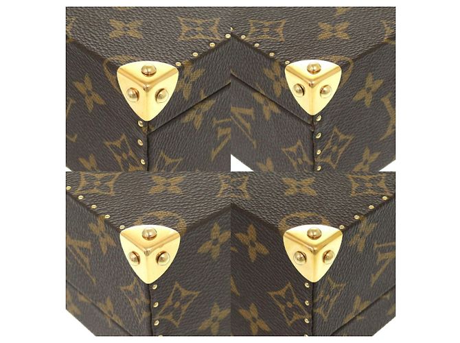 Borsa a mano Monogram Flower Hatman di Louis Vuitton Marrone Monogramma - vista 5