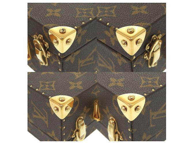 Borsa a mano Monogram Flower Hatman di Louis Vuitton Marrone Monogramma - vista 6