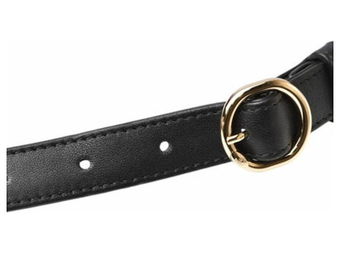 Borsa a spalla in pelle nera Chanel Nero - vista 12