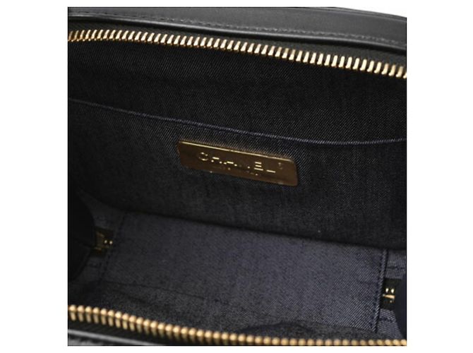 Borsa a spalla in pelle nera Chanel Nero - vista 14
